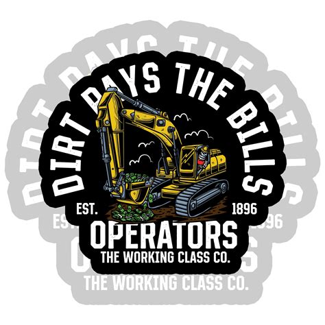 skid steer stickers|heavy equipment operator decals.